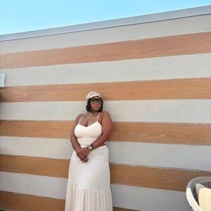 Elegant green Maxi Dress